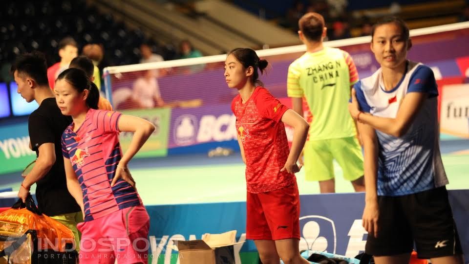 Zhang Yiman digadang akan menjadi penerus Wang Yihan hingga Wang Shixian. Copyright: © Herry Ibrahim/Indosport